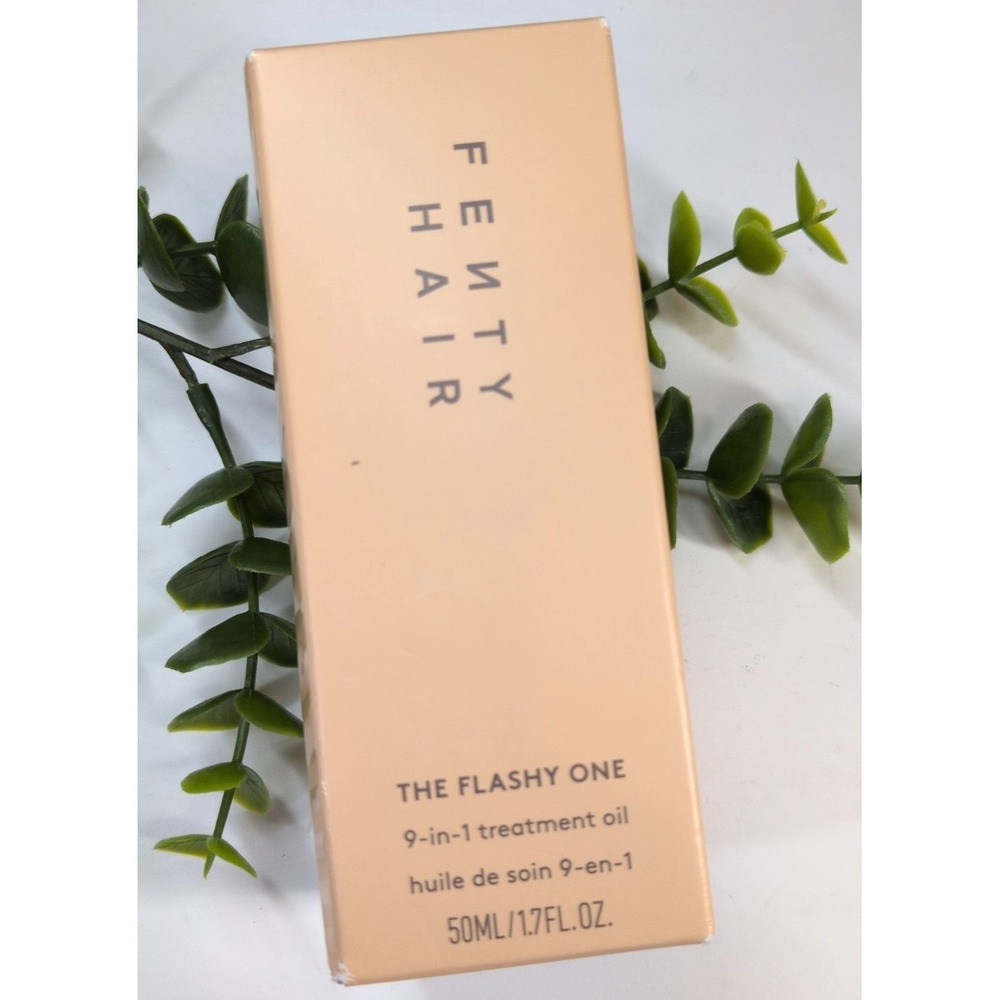 NIB🩷Fenty Beauty Hair The Flashy One 9-in-1 Treatment Oil 1.7oz Shine AntiFrizz